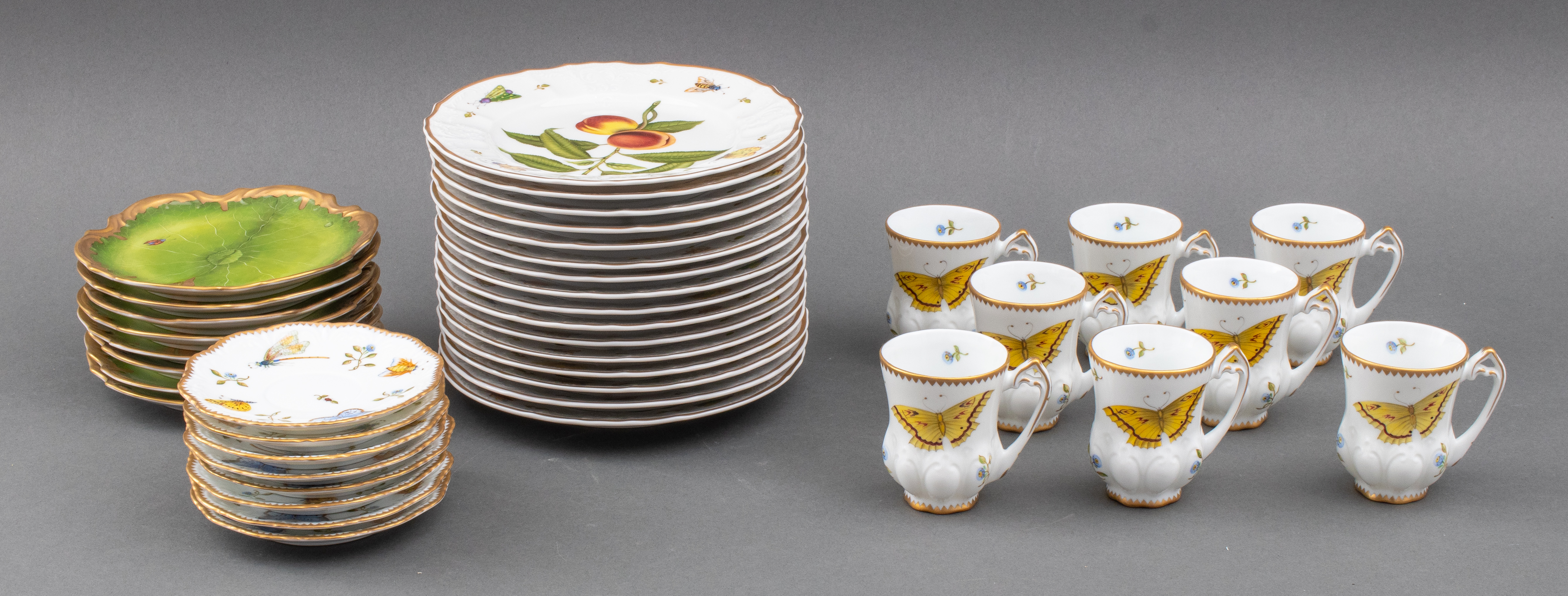 ANNA WEATHERLEY PORCELAIN TEA SERVICE,