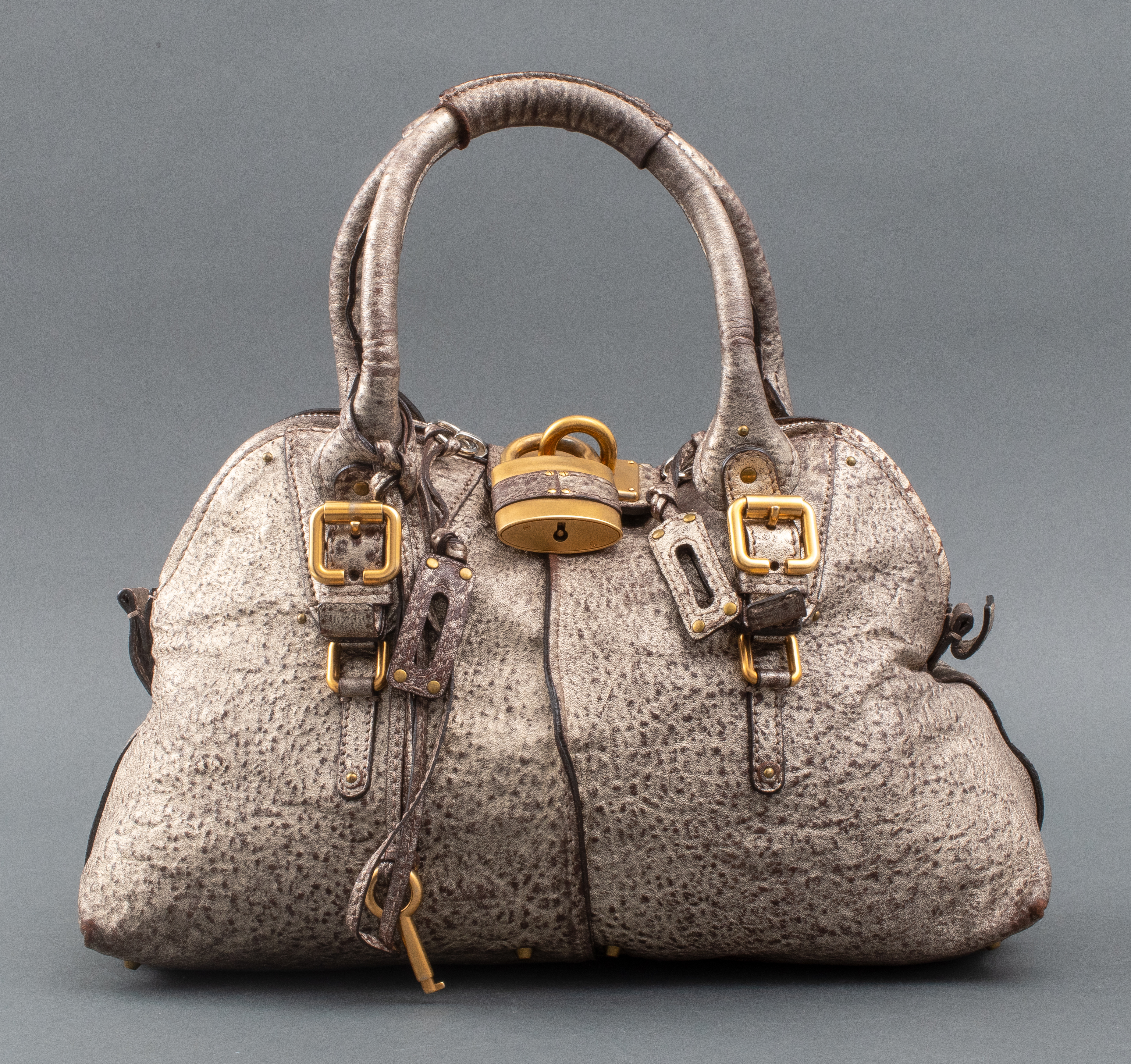 CHLOE PADDINGTON LEATHER HANDBAG