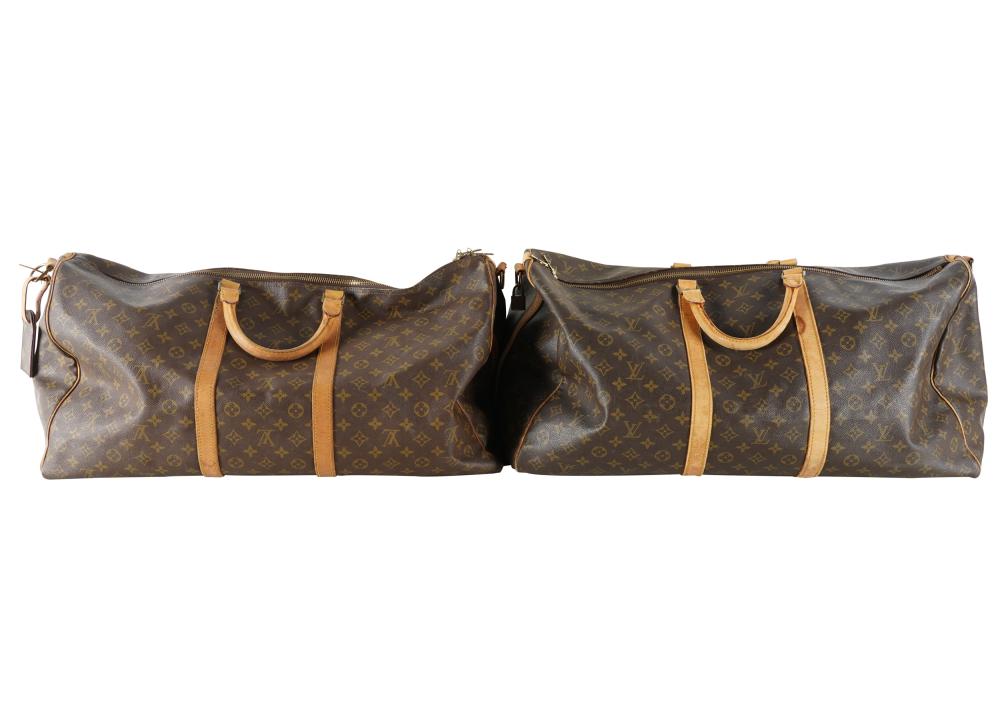 TWO LOUIS VUITTON WEEKENDER BAGSsizes 2be7be