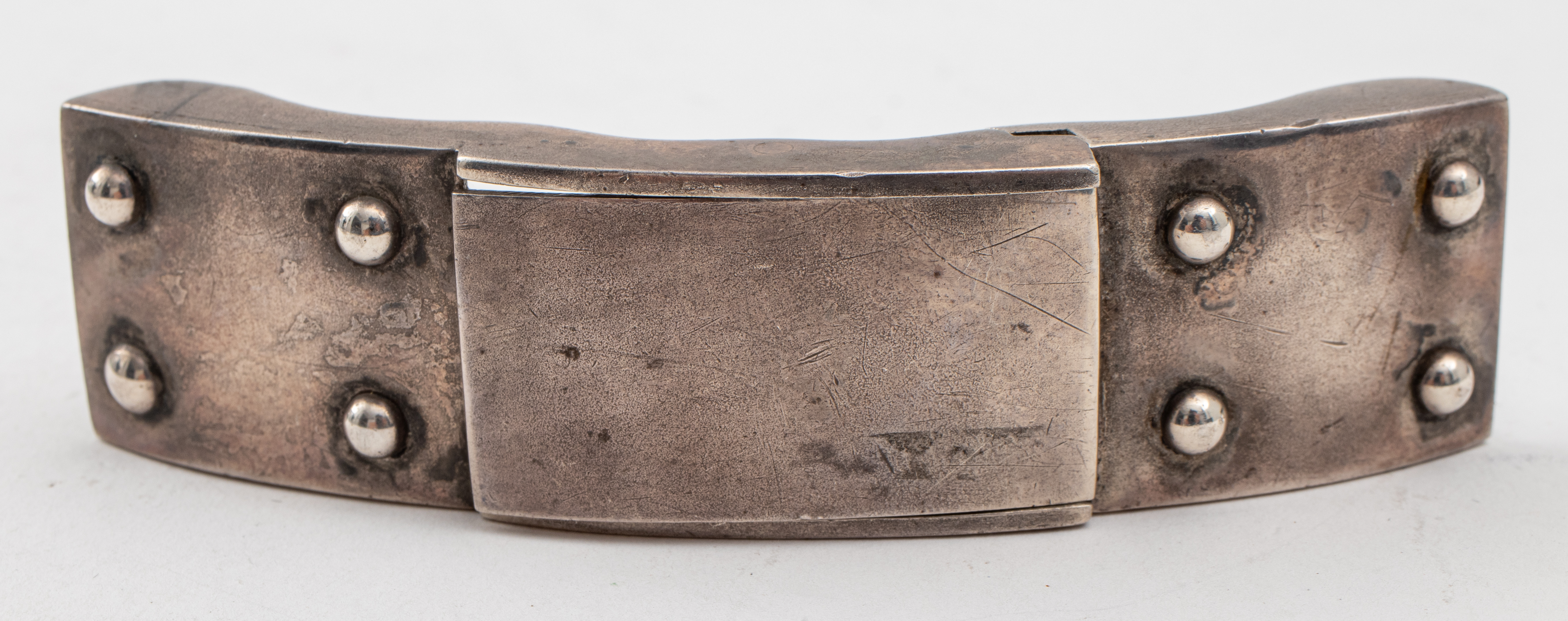 VINTAGE MEXICAN STERLING SILVER BELT