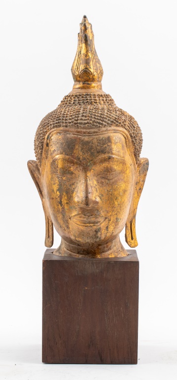 ANTIQUE SOUTHEAST ASIAN GILT BRONZE