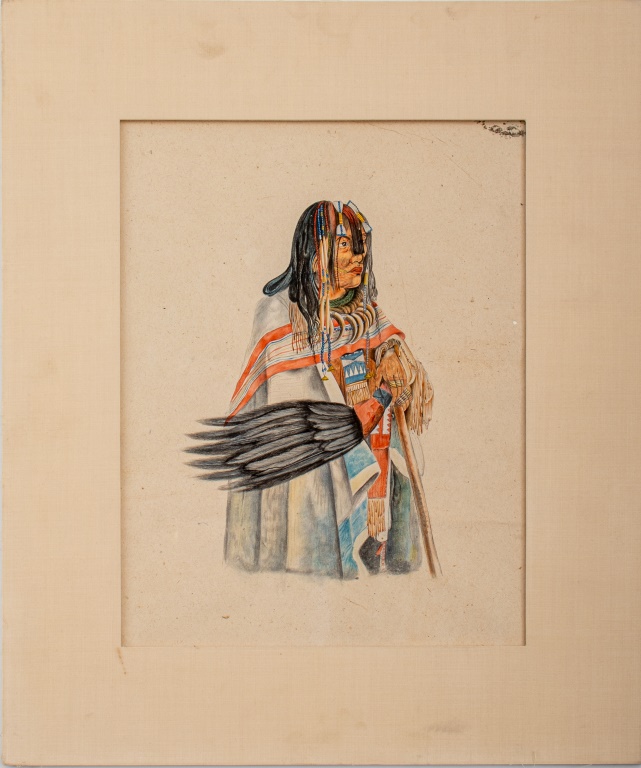 AFTER KARL BODMER "PIEGAN BLACKFOOT"