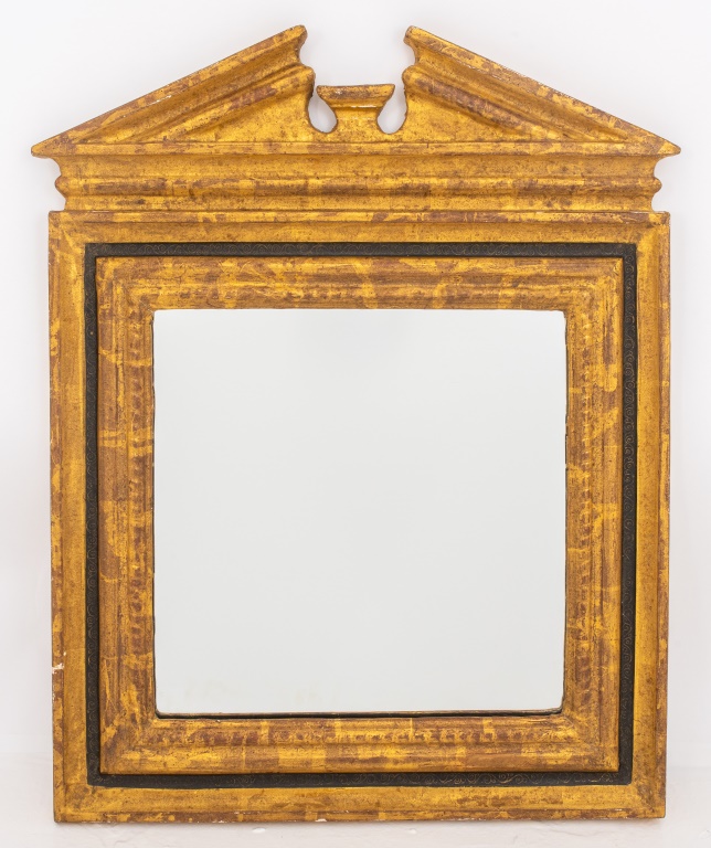 NEOCLASSICAL REVIVAL GILTWOOD MIRROR