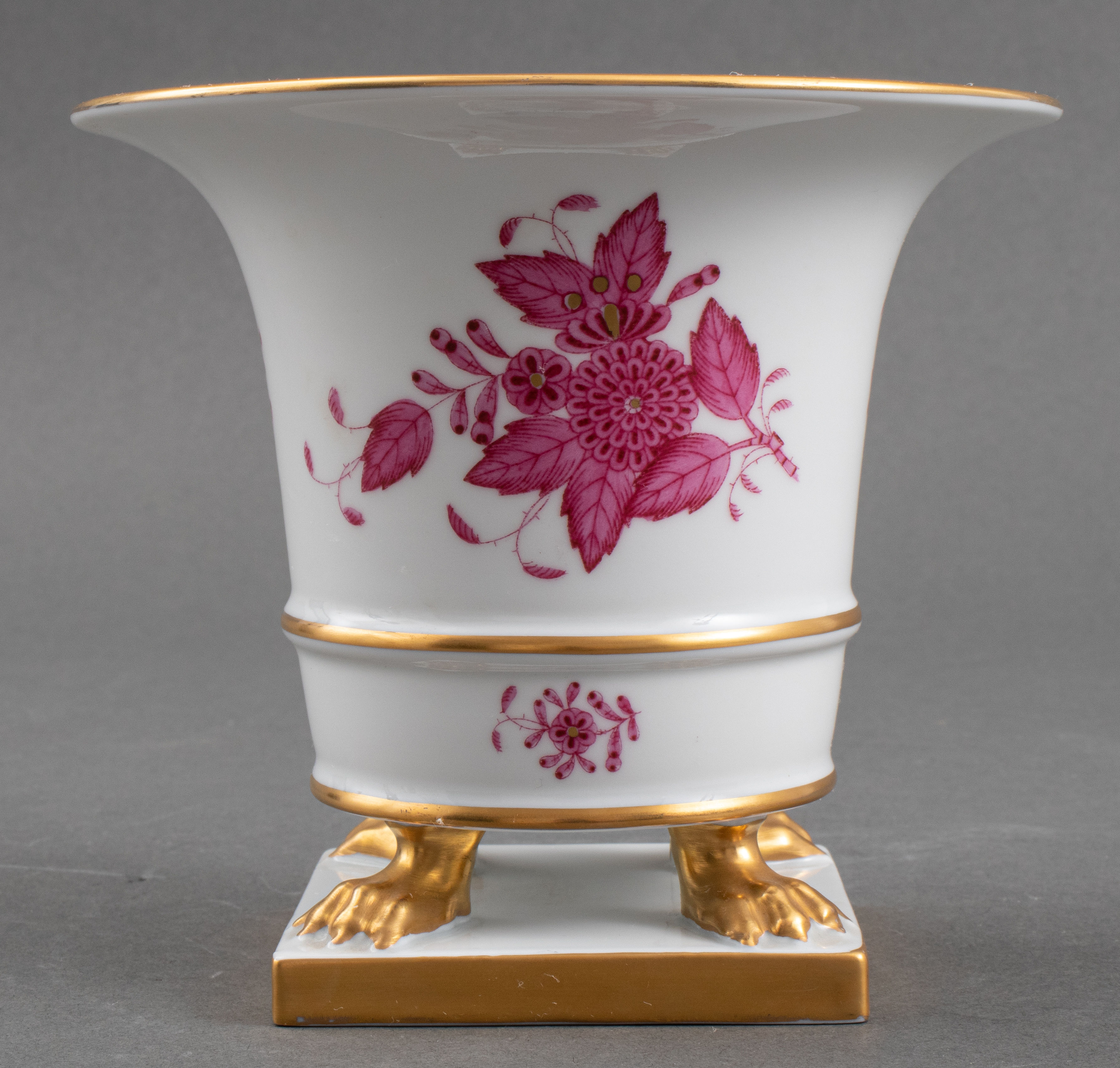HEREND CACHEPOT "CHINESE BOUQUET"