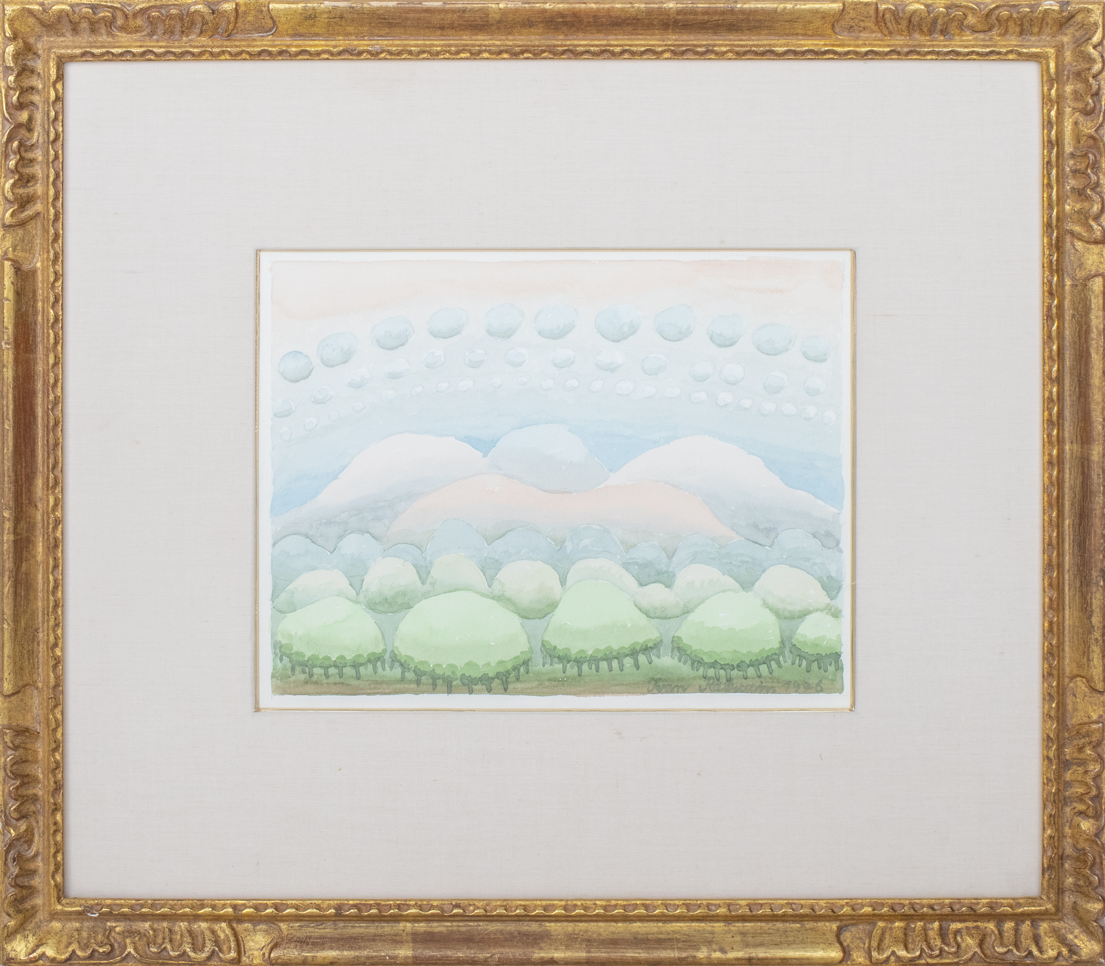 IVAN RABUZIN "PAISAJE MONTANOSO"