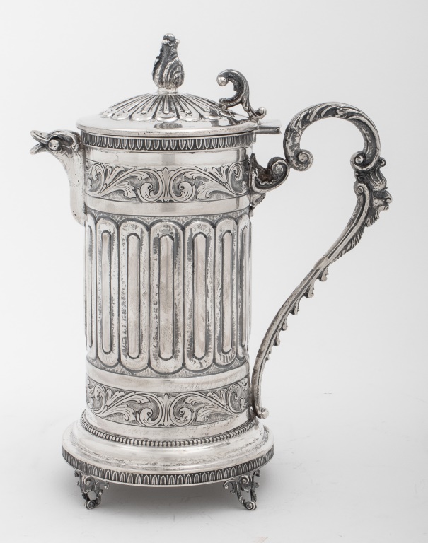 LOUIS XVI STYLE SILVER COVERED