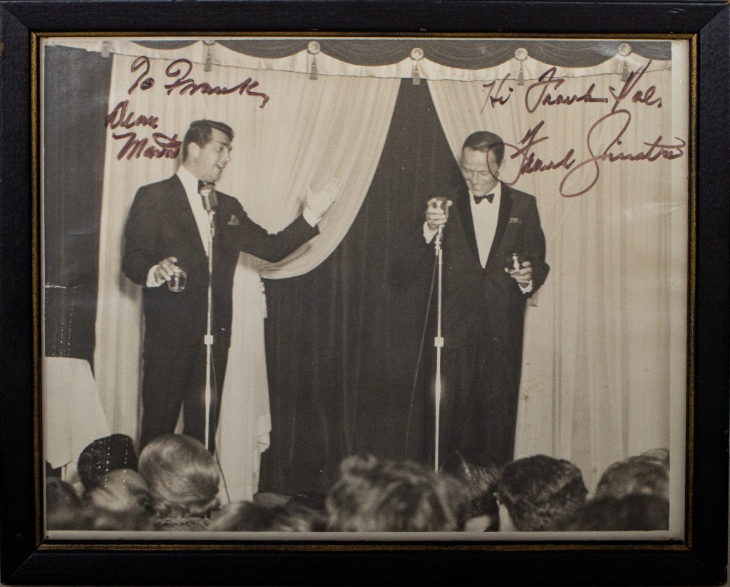 FRANK SINATRA & DEAN MARTIN SIGNED PHOTOGRAPH