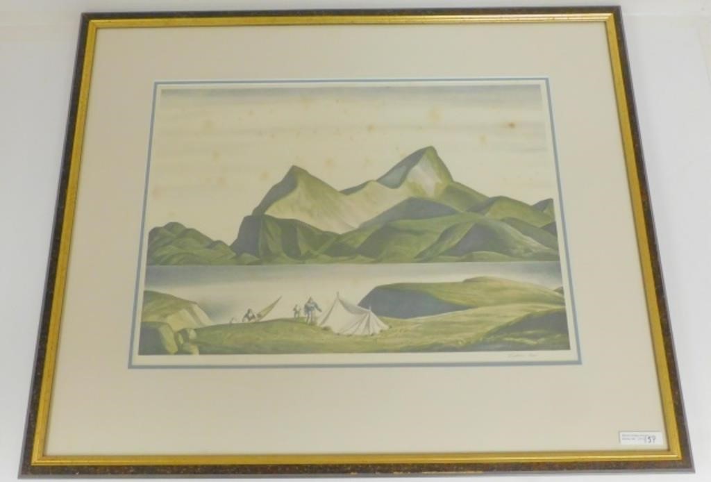 ROCKWELL KENT (1882-1971, NY) FRAMED