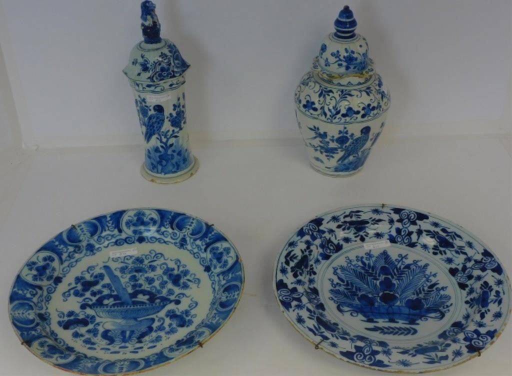 4 PIECES OF LATE 18TH CENTURY 2c1861