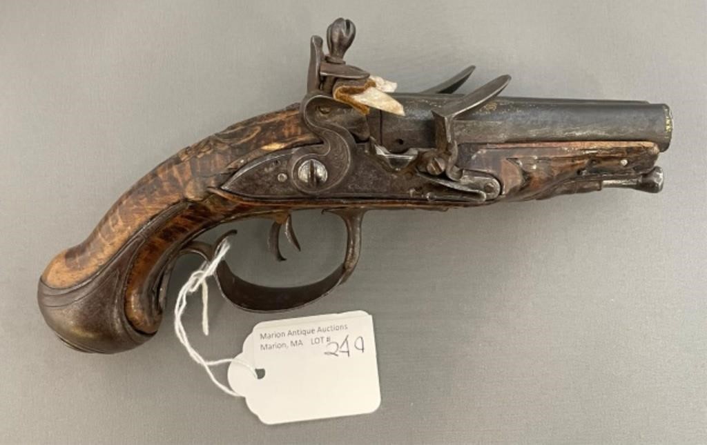 LATE 18TH CENTURY DOUBLE BARREL FRENCH