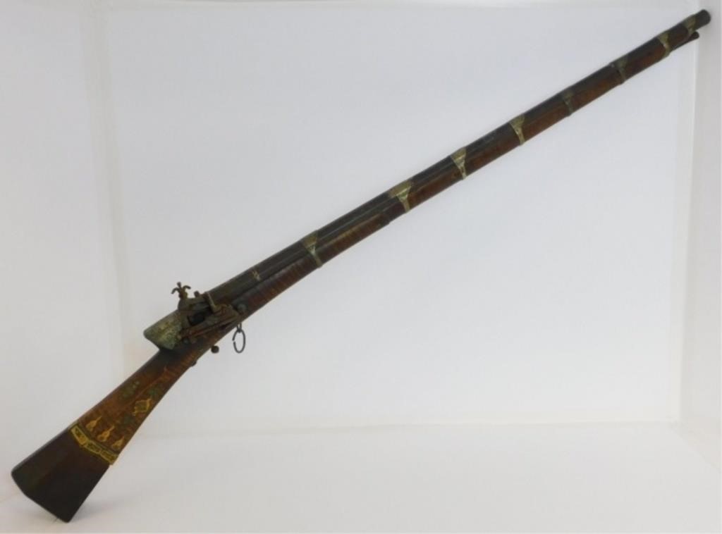 AN EARLY MIDDLE EASTERN FLINTLOCK 2c1890