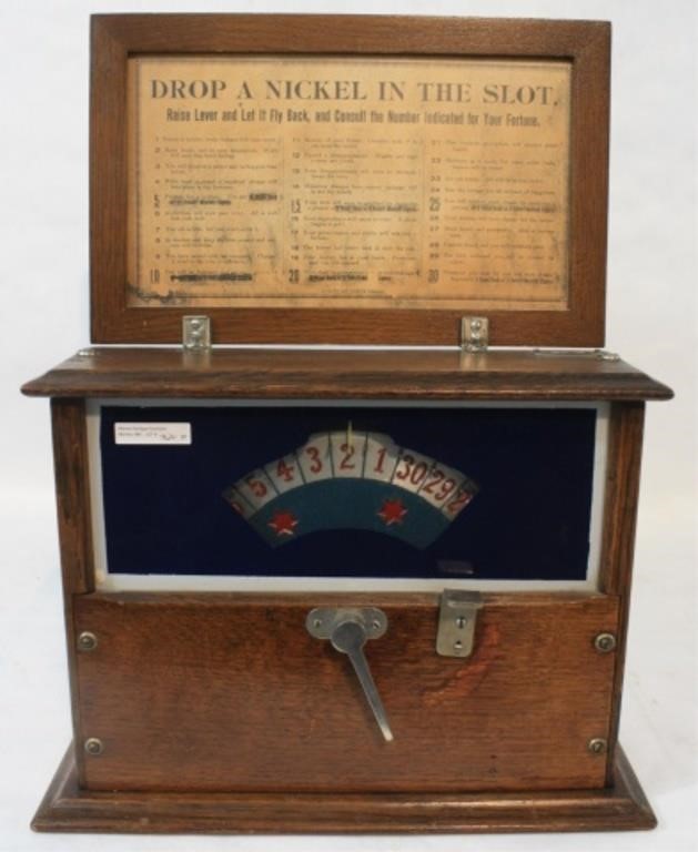 OAK GAMBLING MACHINE TRADE STIMULATOR,