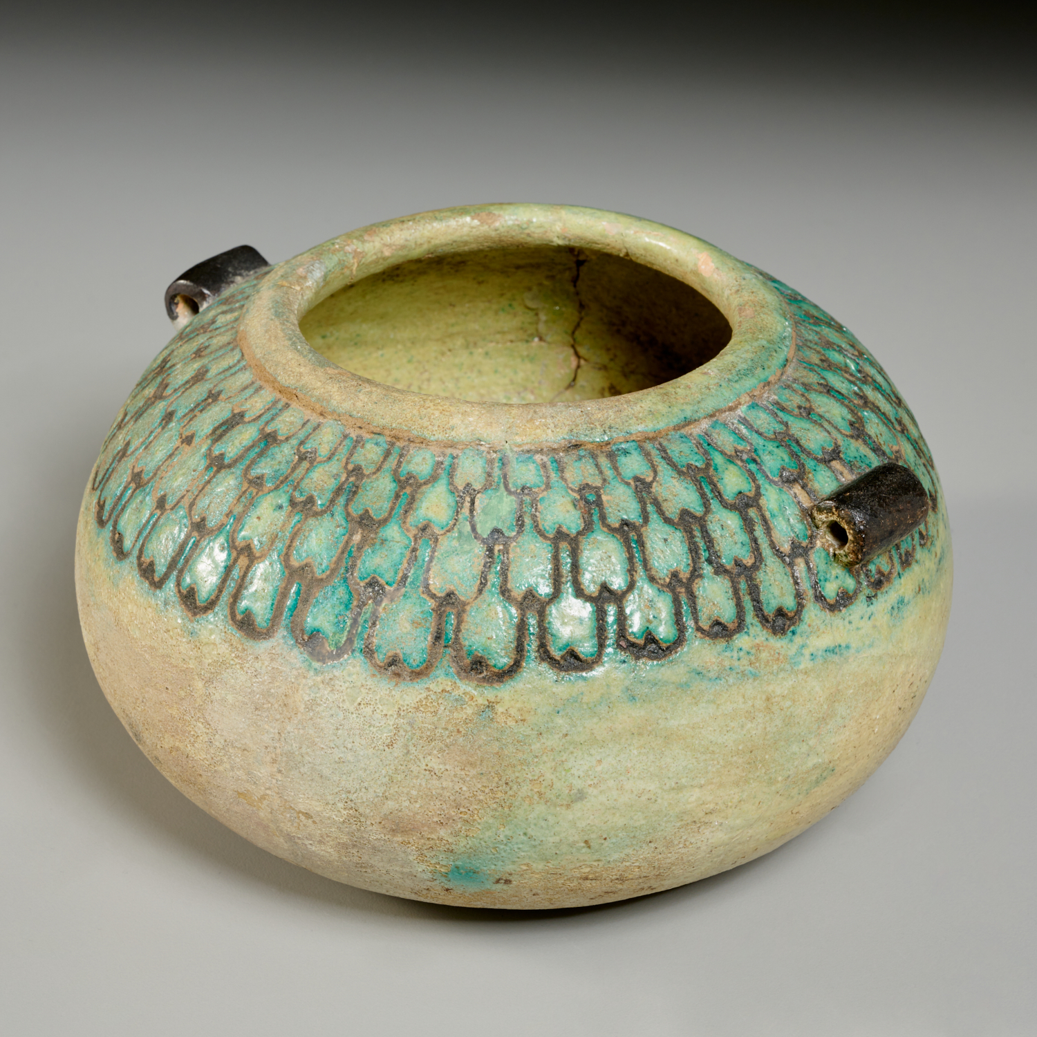 EGYPTIAN FAIENCE BOWL likely Roman 2bf647