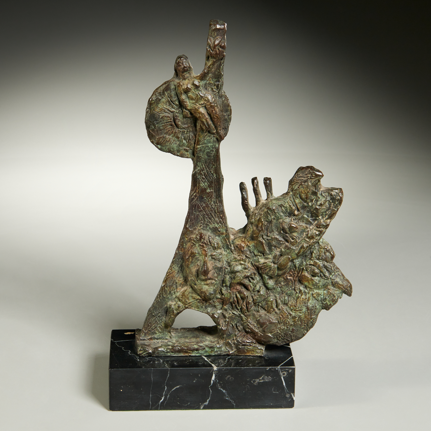 CHAIM GROSS PATINATED BRONZE SCULPTURE  2bf889