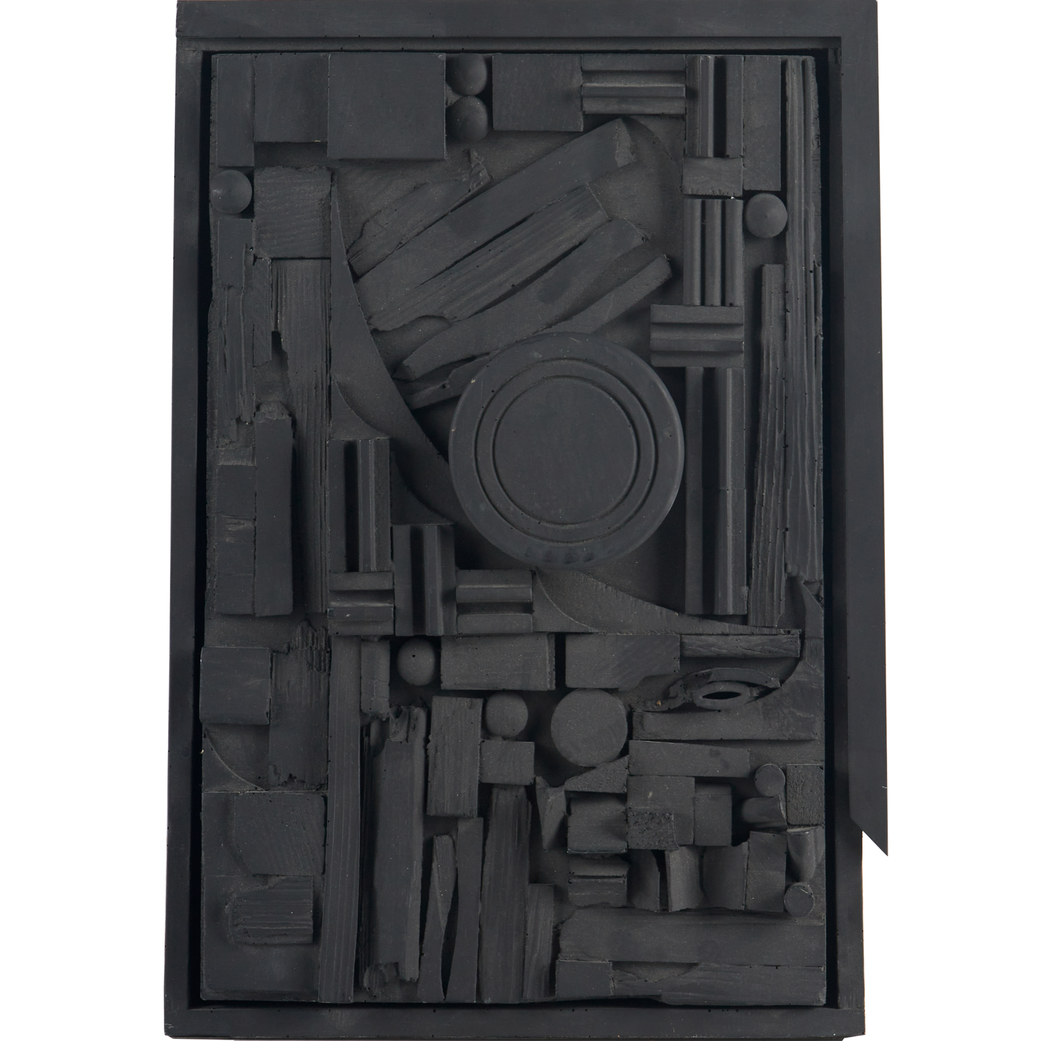 LOUISE NEVELSON BLACK CAST RELIEF 2bf90a