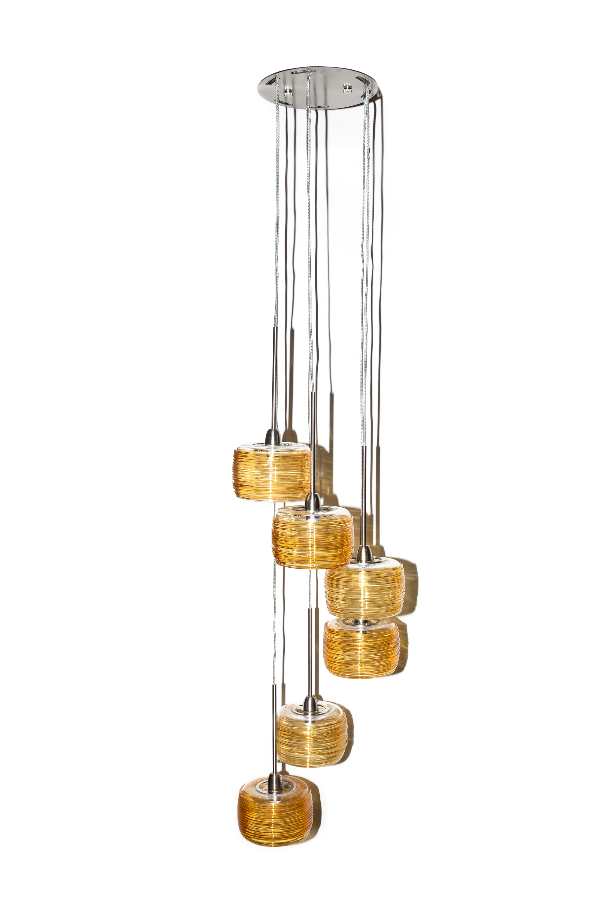 VISTOSI 6 LIGHT DAMASCO CHANDELIER 2bfc18