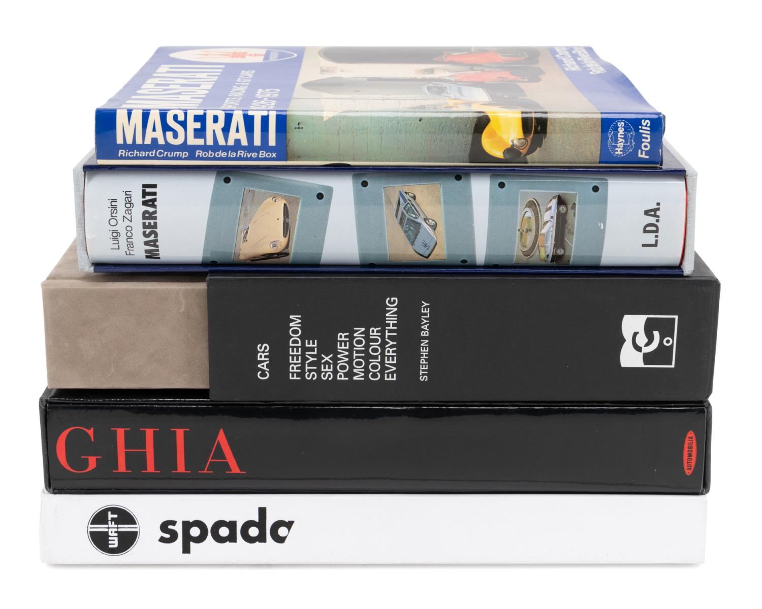FIVE BOOKS ON AMERICAN AND ITALIAN 2bfcc3