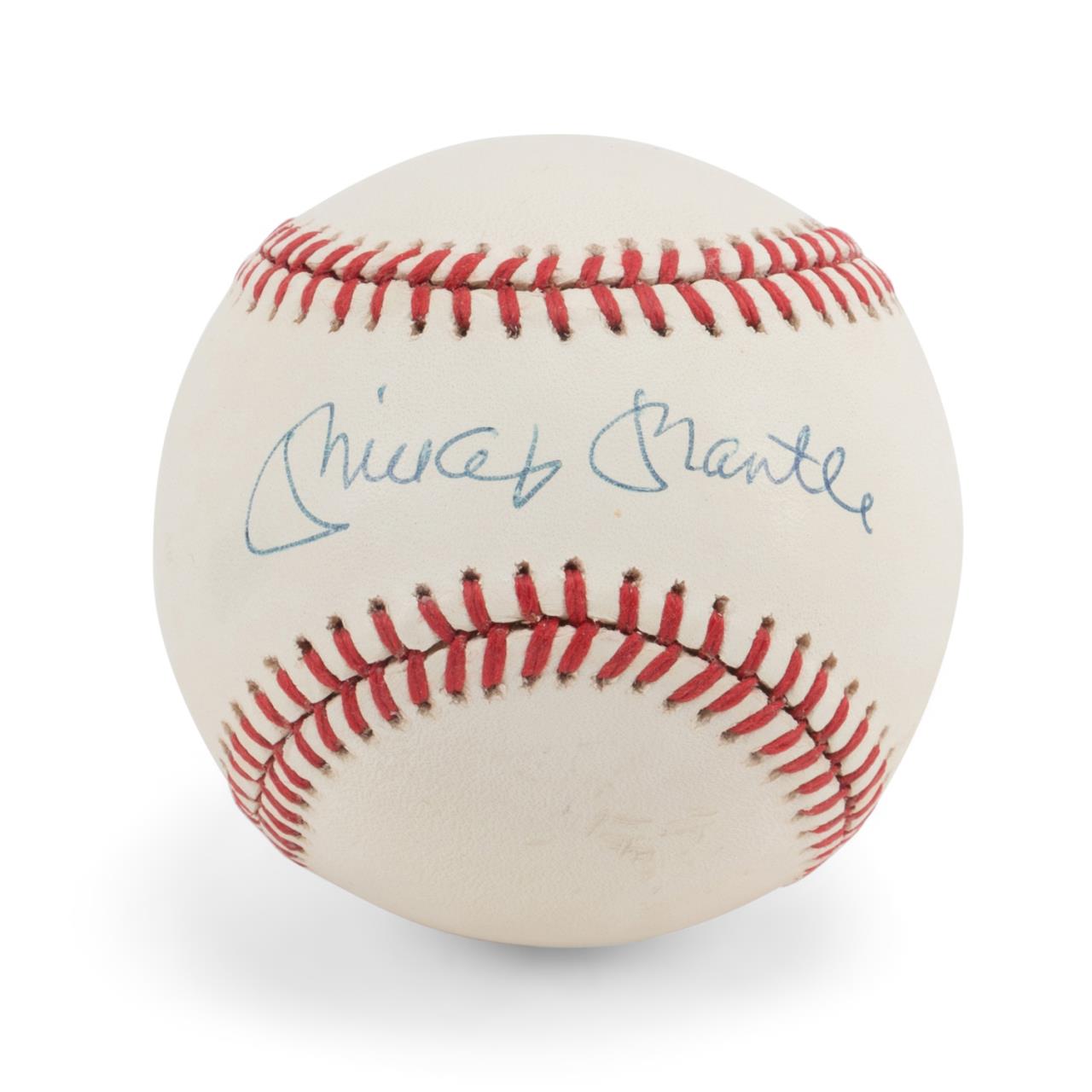 MICKEY MANTLE AUTOGRAPHED RAWLINGS 2bfccb