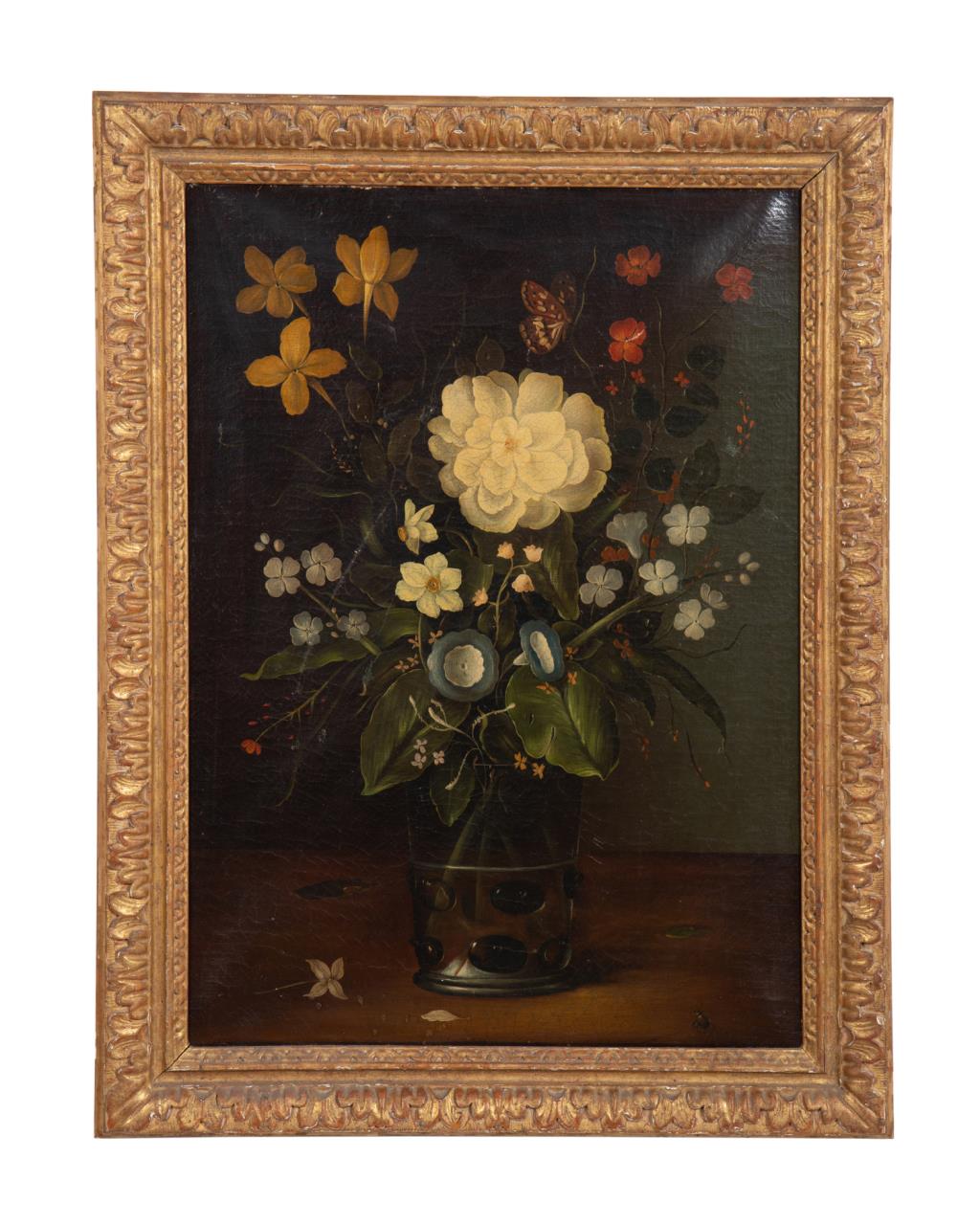 ITALIAN SCHOOL FLORAL STILL LIFE  2bfcef