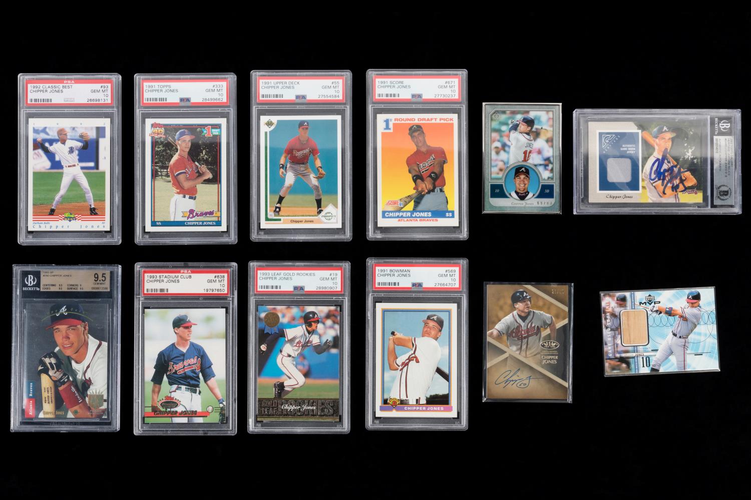 12 MOSTLY GRADED CHIPPER JONES