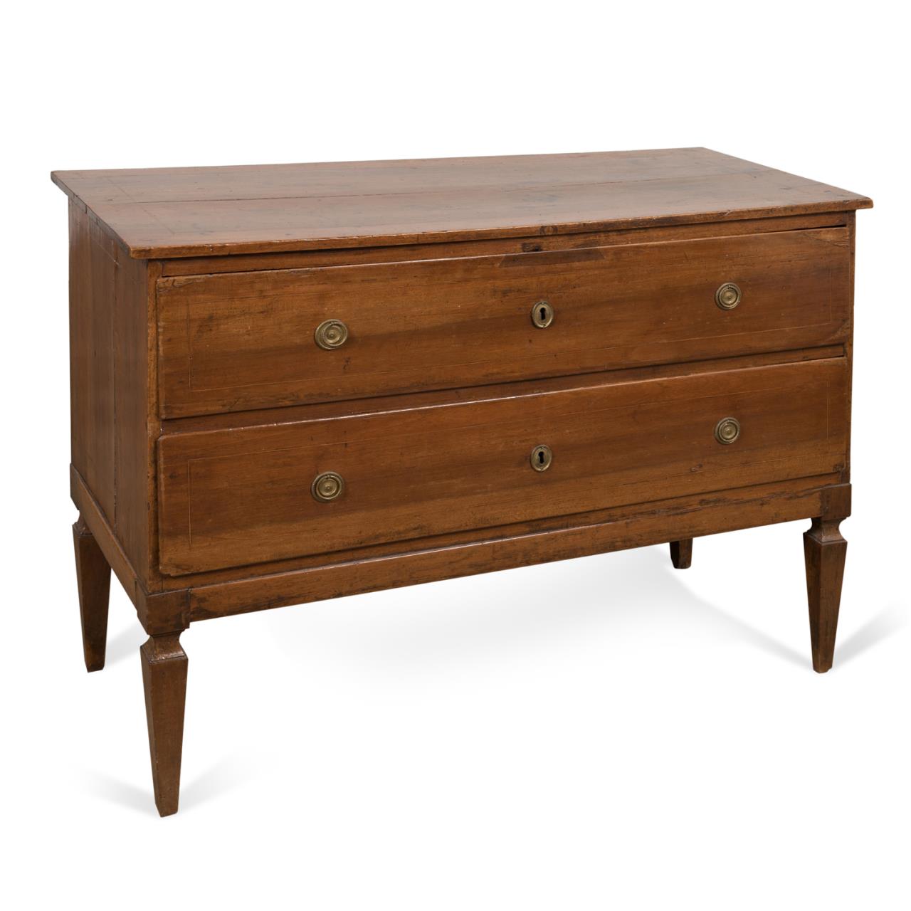 NEOCLASSICAL STYLE TWO DRAWER CHEST