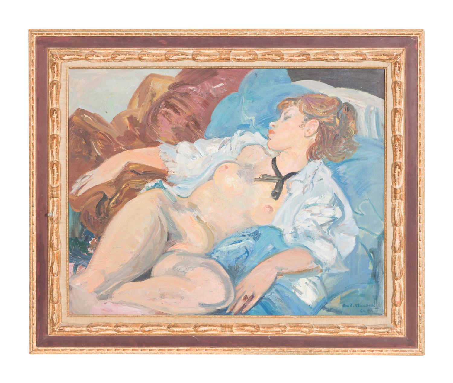  ANDRE PLANSON RECLINING NUDE 2bfd64