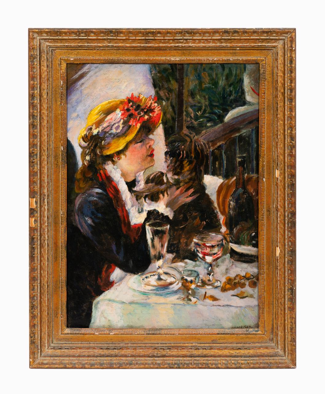 AFTER RENOIR, LUNCHEON OF THE BOATING