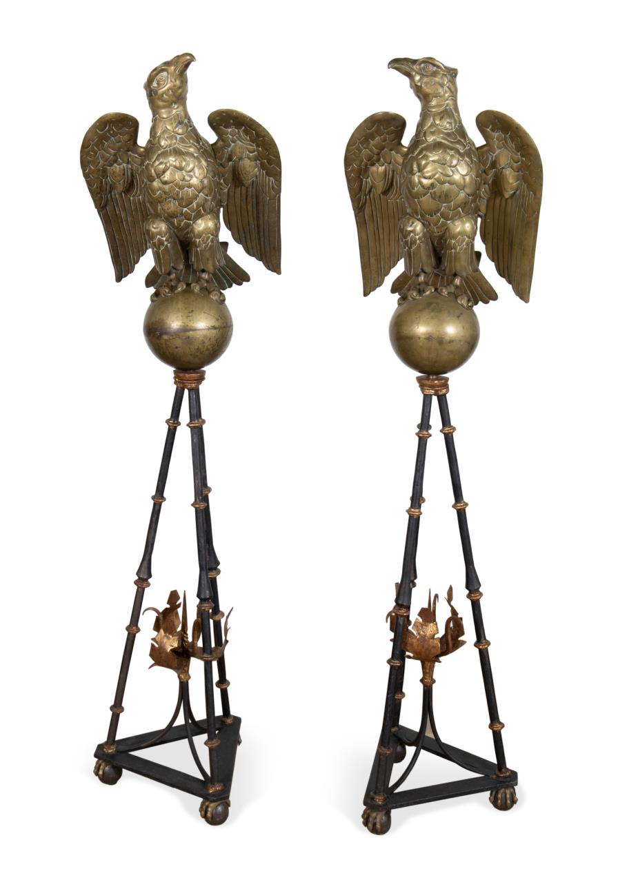 PR LARGE GOTHIC REVIVAL BRASS EAGLE 2bfe61