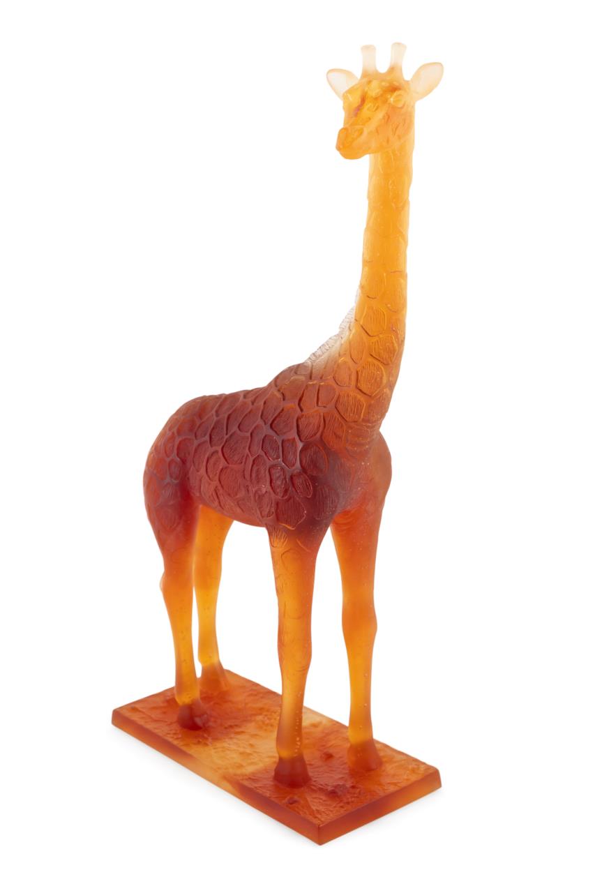 DAUM PATE DE VERRE STANDING GIRAFFE 2bfed7