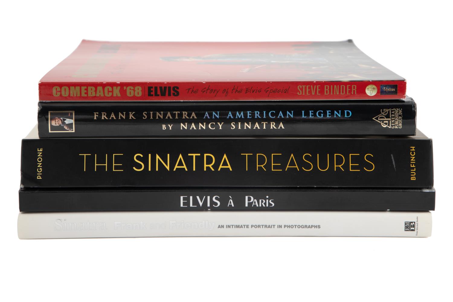 FIVE BOOKS ON ELVIS PRESLEY AND