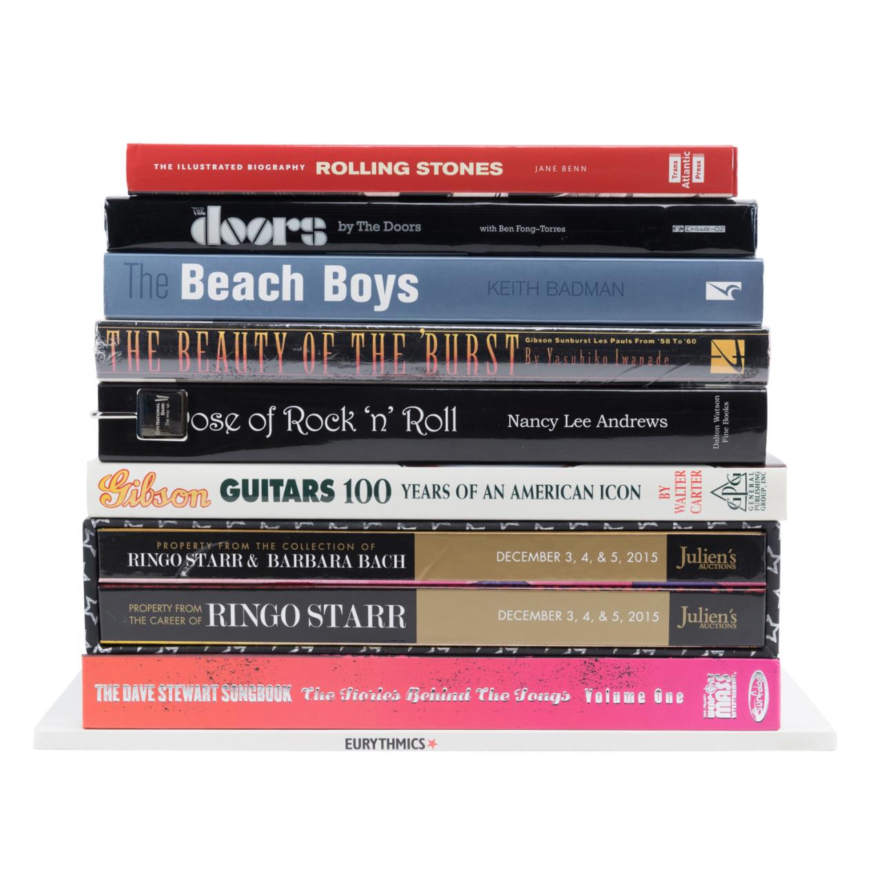 TEN BOOKS ON MUSICIANS AND GUITARS 2bff14