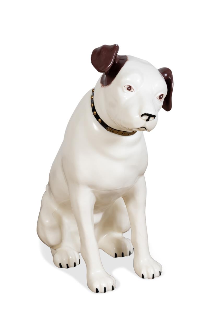 LIFESIZED FIGURE OF RCA 'NIPPER'