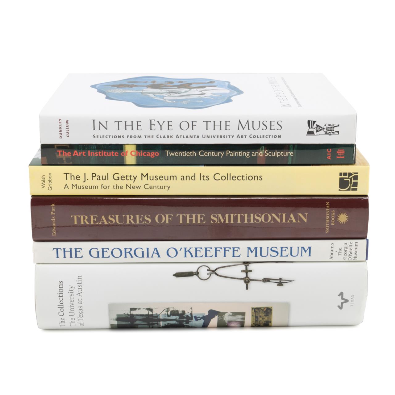 SIX HARDCOVER BOOKS ON AMERICAN