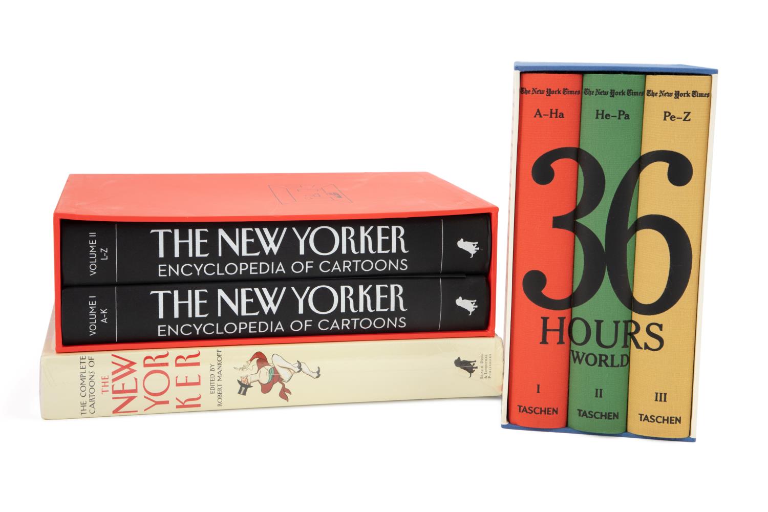 THREE NEW YORK TIMES & NEW YORKER BOOKS