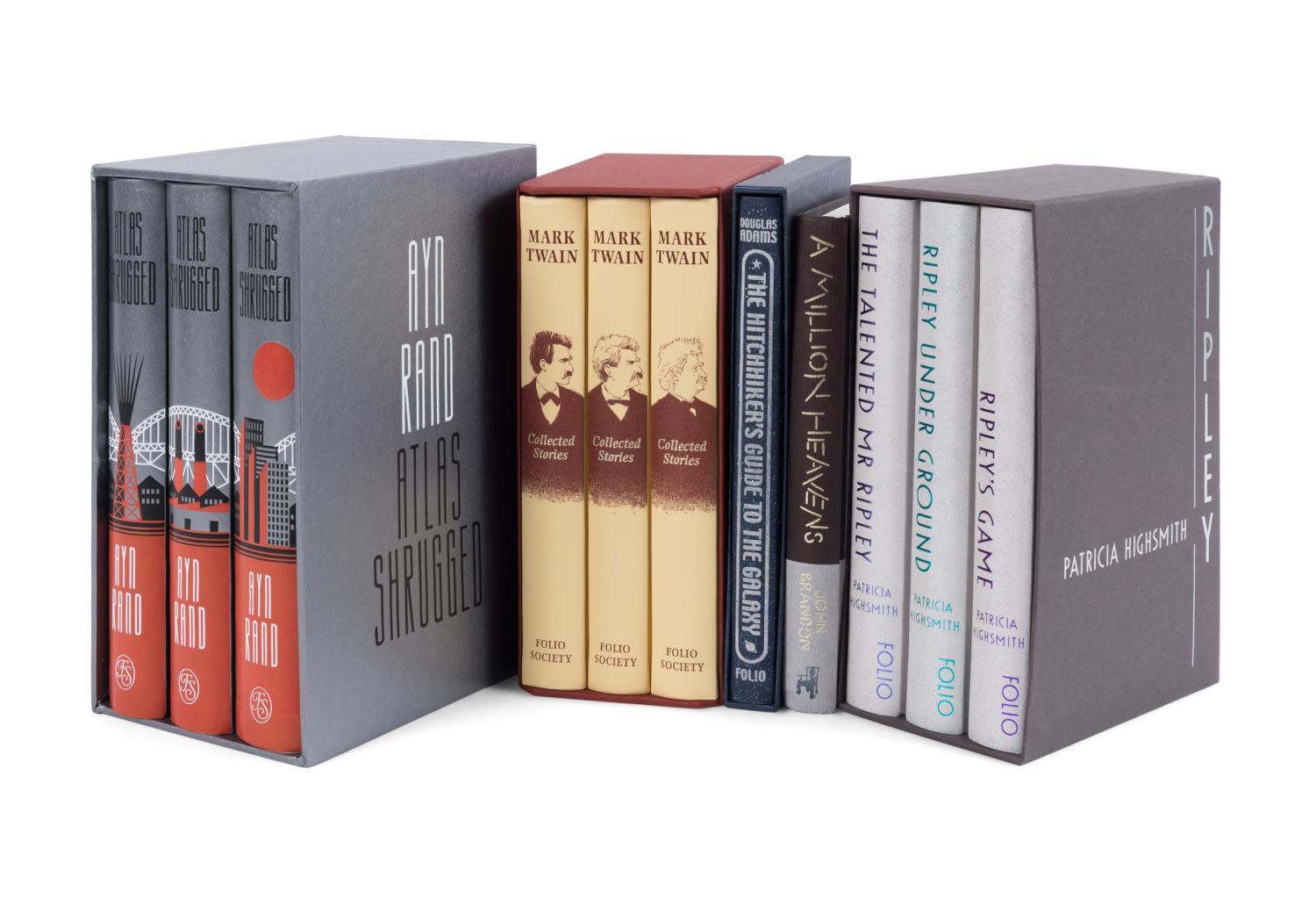 ELEVEN FOLIO SOCIETY FICTION BOOKS  2c00e7