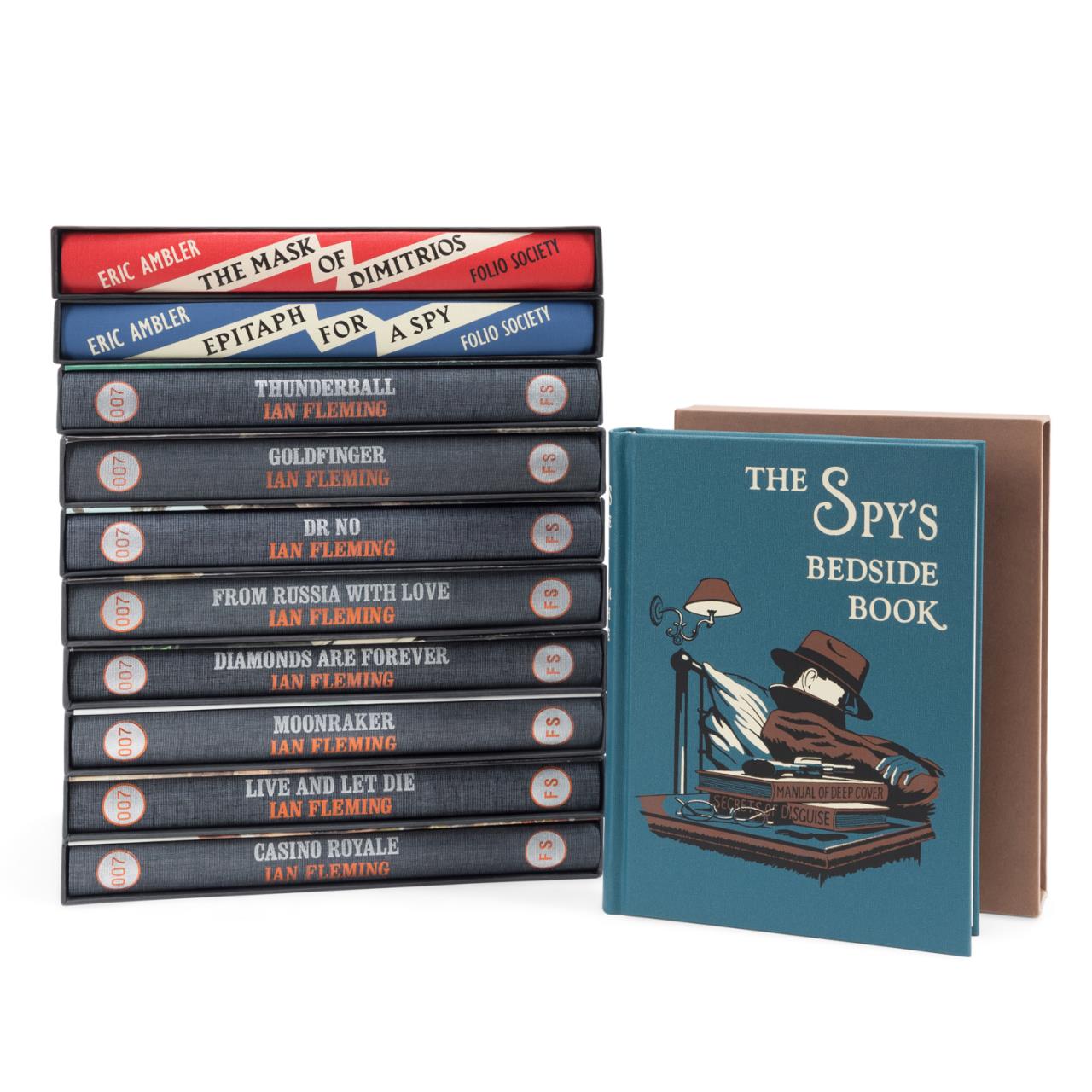 ELEVEN FOLIO SOCIETY SPY FICTION