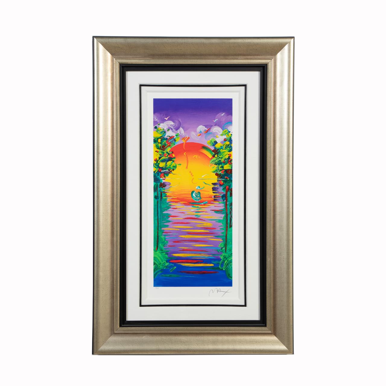 PETER MAX SERIGRAPH ON PAPER "BETTER