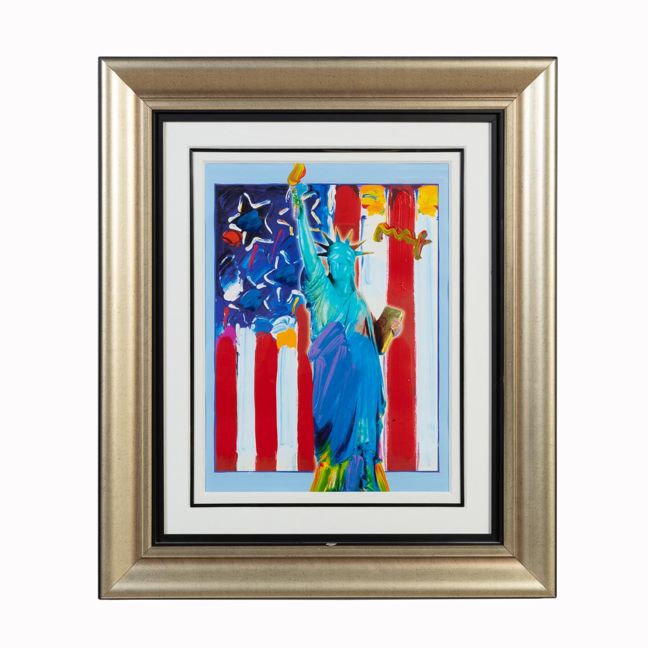 PETER MAX MM W LITHOGRAPH UNITED 2c00f6
