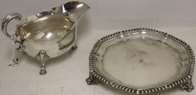 2 PCS OF 18TH C ENGLISH STERLING 2c2908