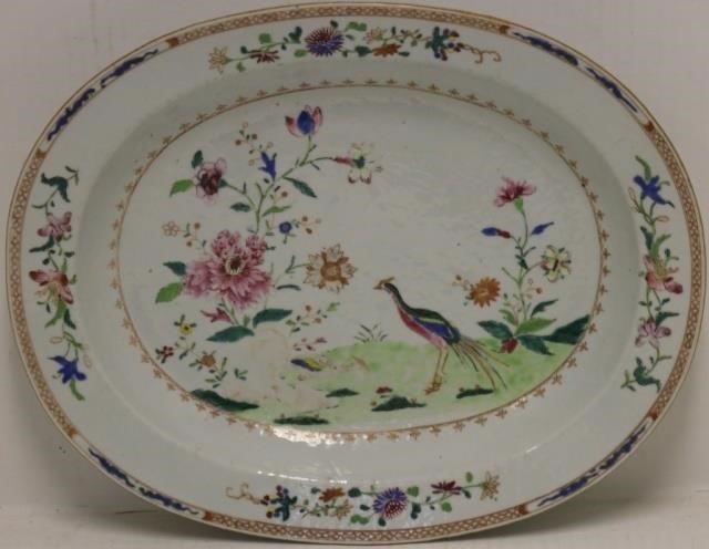 LATE 18TH C CHINESE EXPORT PLATTER  2c2961
