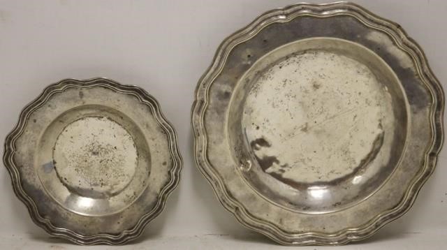 TWO 18TH C SPANISH COLONIAL SILVER