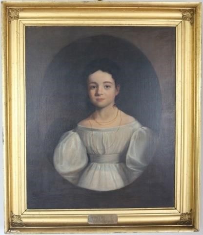 EARLY 19TH C OIL PAINTING ON CANVAS  2c2a58