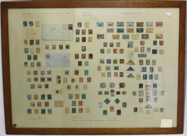 19TH C U.S. STAMP COLLECTION CONTAININGAPPROXIMATELY