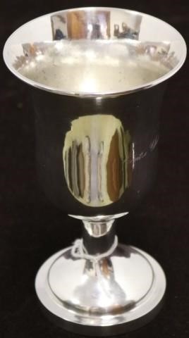 COIN SILVER CUP OR CHALICE BY BENJAMIN