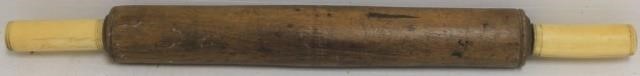 19TH C SAILOR MADE ROLLING PIN,