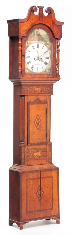 ENGLISH GEORGIAN TALL CASE CLOCK  2c2d85