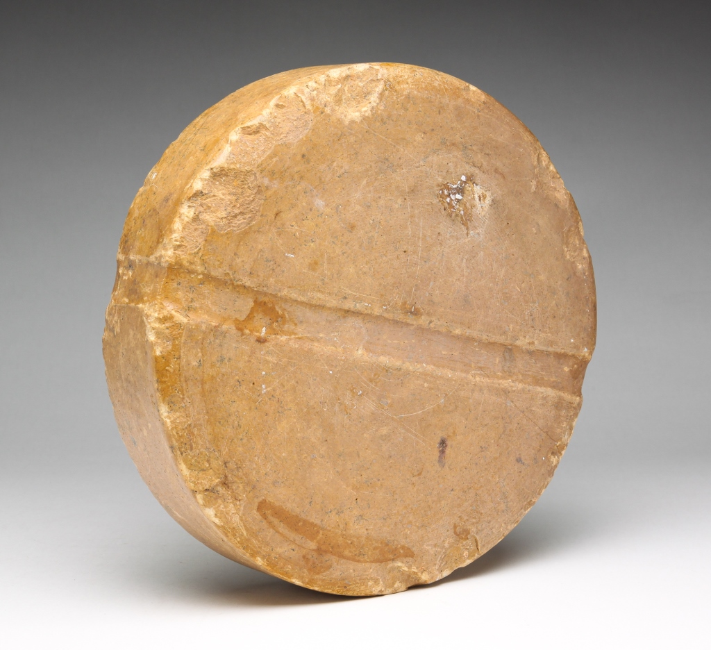 BACTRIAN RITUAL STONE DISK Late 2c2dec