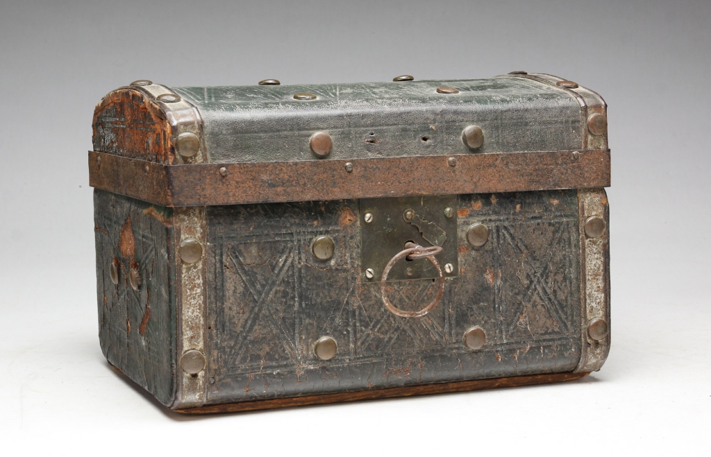 AMERICAN LOCK BOX Mid 19th century  2c2f56