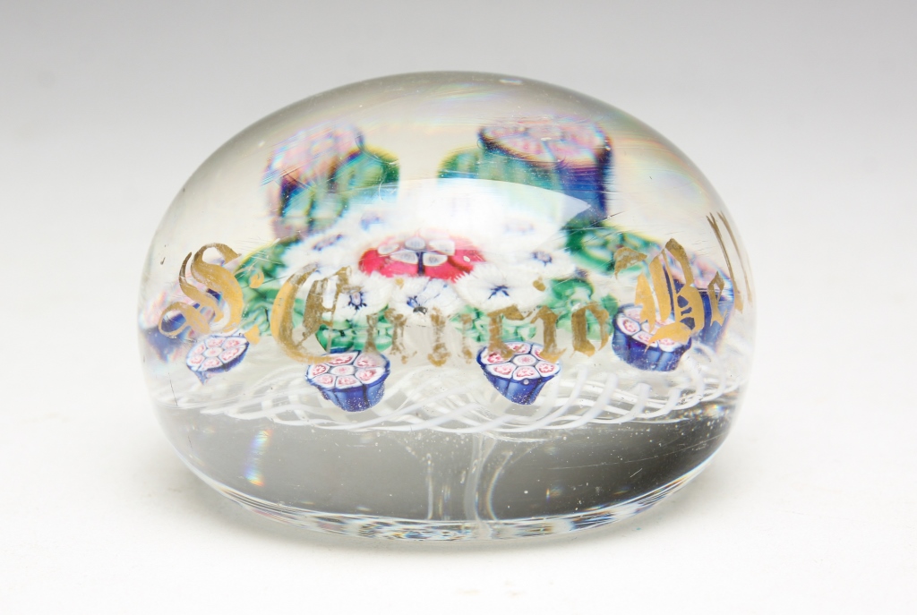 ART GLASS PAPERWEIGHT Second half 19th 2c2fe6