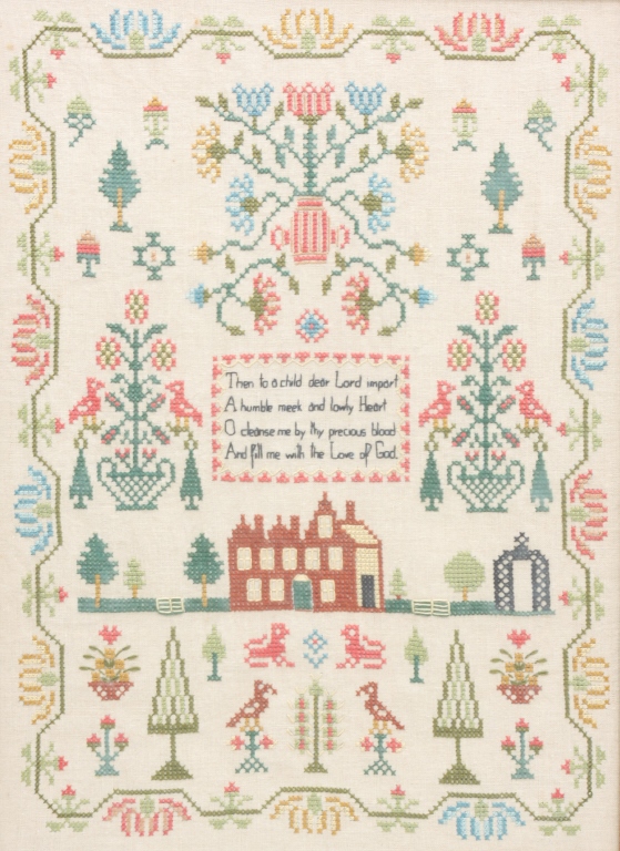 ENGLISH SAMPLER Twentieth century  2c2ffd